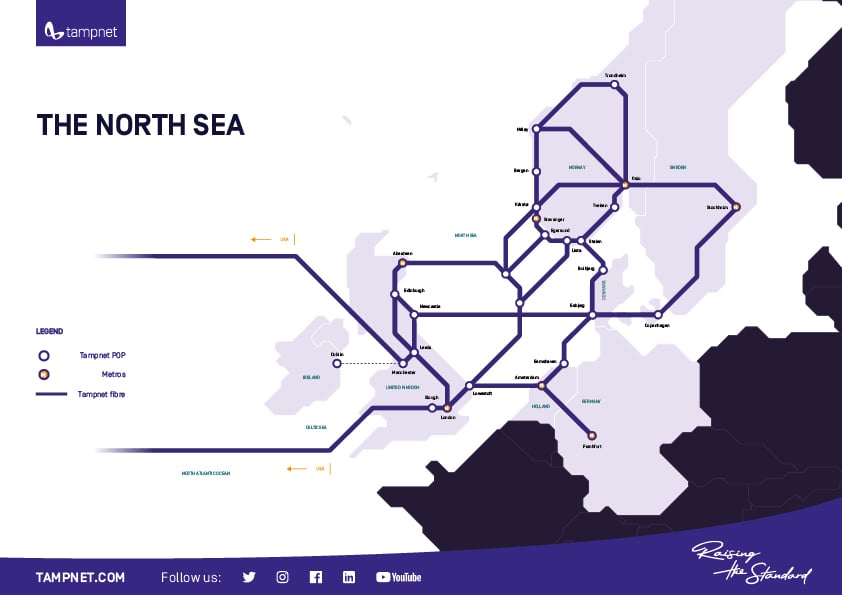 Tampnet Carrier Route Map